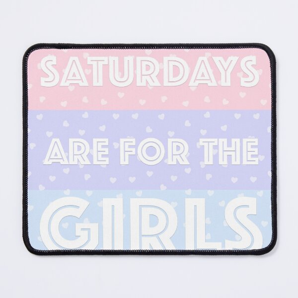 Item preview, Saturdays are for the girls Pink  designed and sold by damithez.