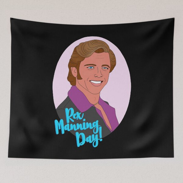 Item preview, Funny Gift Rex Manning Day Graphic Fan designed and sold by MorganKohlers.