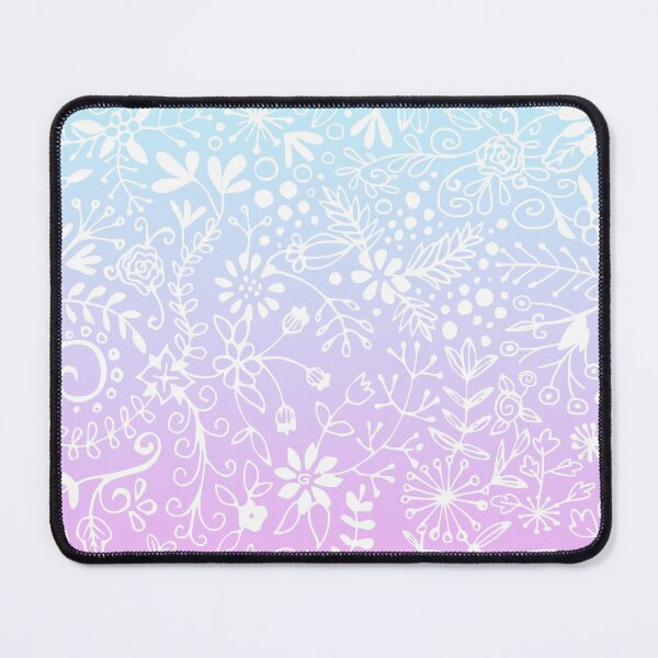 Item preview, Floral Gradient - Pink and Turquoise designed and sold by Olooriel.