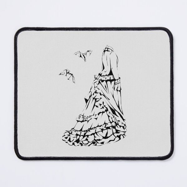 Item preview, Victorian Lady with Bats designed and sold by lemonoclefox.