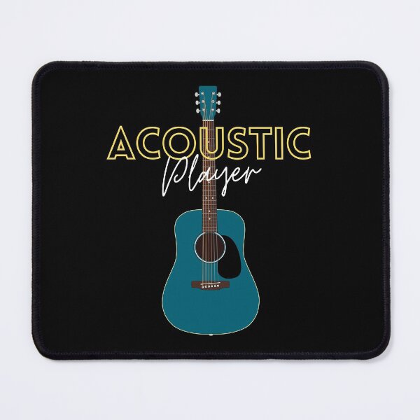 Item preview, Acoustic Player Dark Aqua Blue designed and sold by nightsworthy.