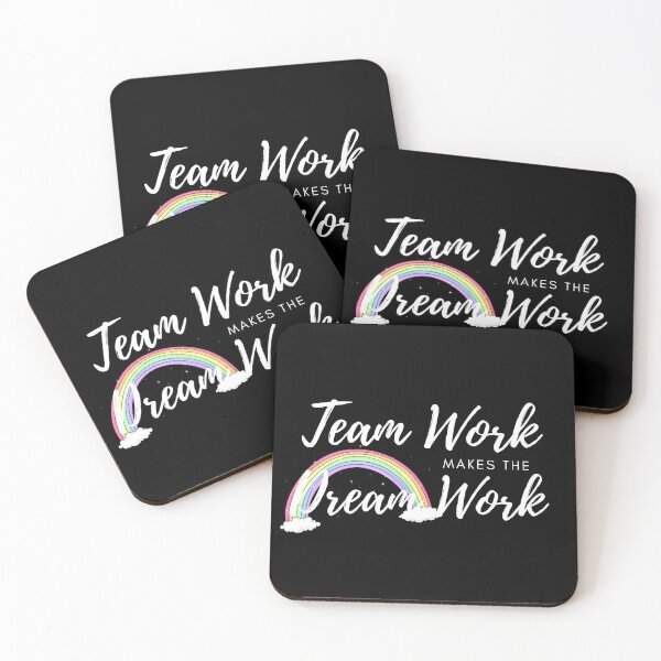 Item preview, Team Work Makes The Dream Work designed and sold by Viral-Style.