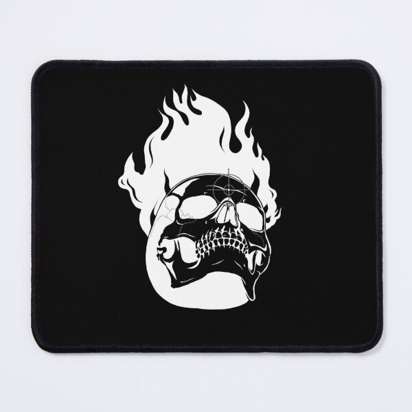 Item preview, Flaming Skull [Black] designed and sold by Candycandy362.