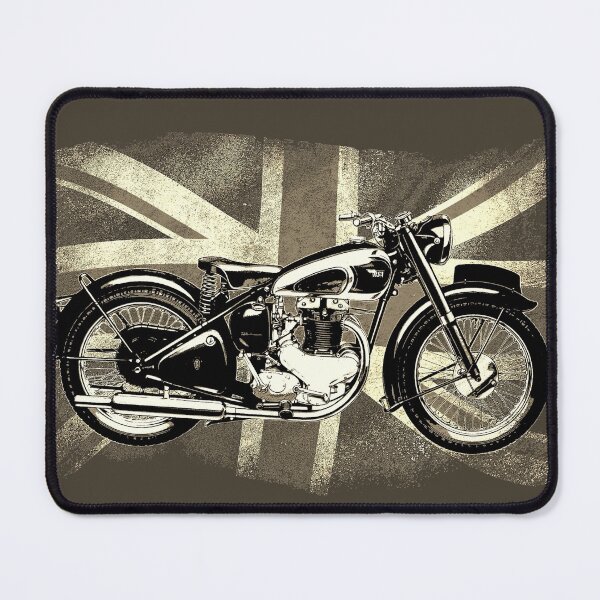 Item preview, Vintage BSA motorcycle icon by patjila designed and sold by patjila.