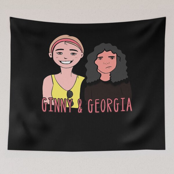 Aperçu de l'œuvre Lover Gift Ginny And Georgia Fanart Sweat à capuche Sweat-shirt créée et vendue par GunnarCarter29.