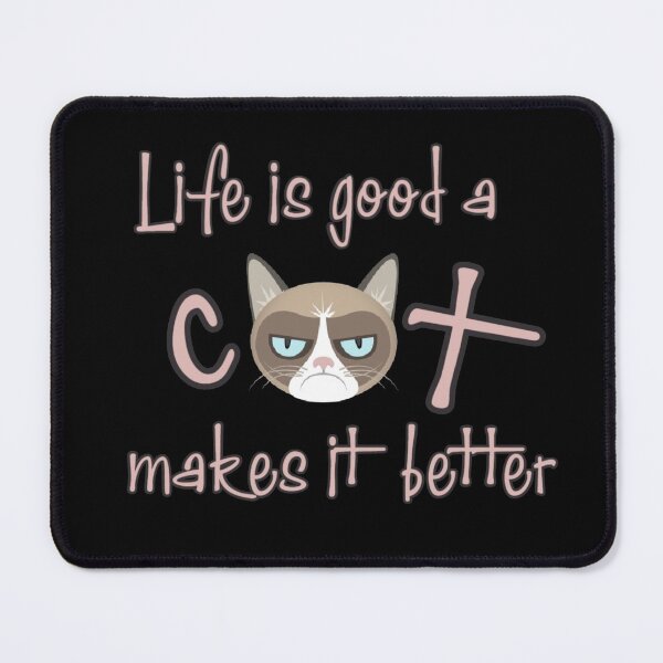 Item preview, Life Is Good A Cat Makes It Better designed and sold by Nesro34.