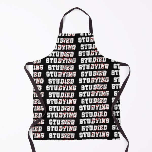 Item preview, Studying Studied - white and blood spatter - back to school designed and sold by hasbeenz.
