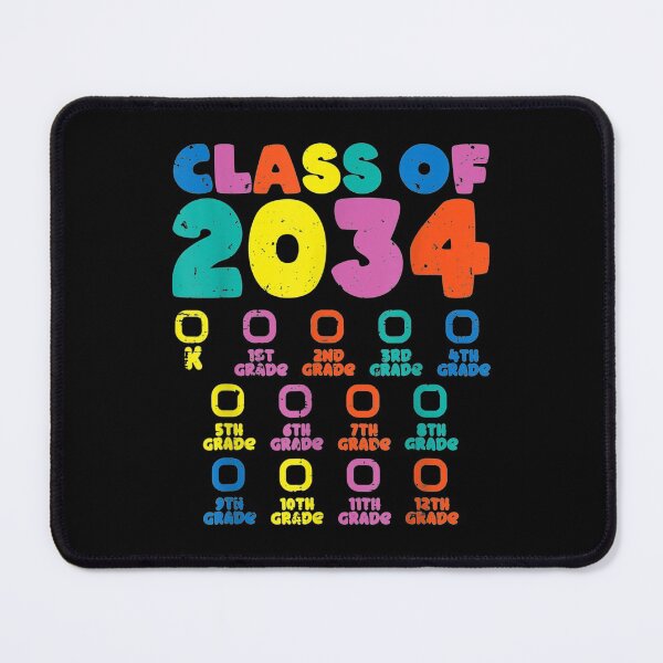 Item preview,  Colorful Class 2034 Grow With Checklist Graduation designed and sold by dianev79.