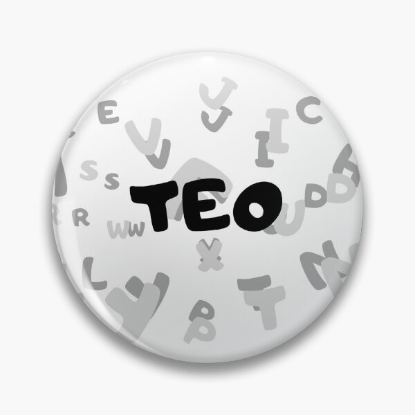 Item preview, El nombre Teo designed and sold by Initial-Inlook.