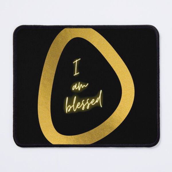 Item preview, I am Blessed Golden Text designed and sold by teenoushh.