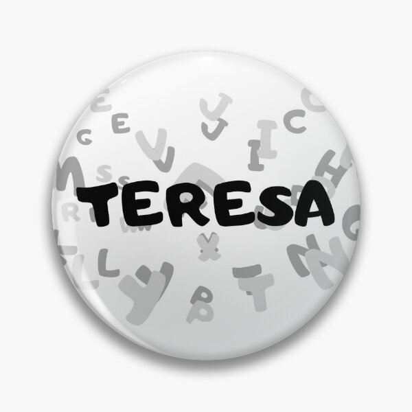 Artikelvorschau, Der Name Teresa entworfen und verkauft von Initial-Inlook.