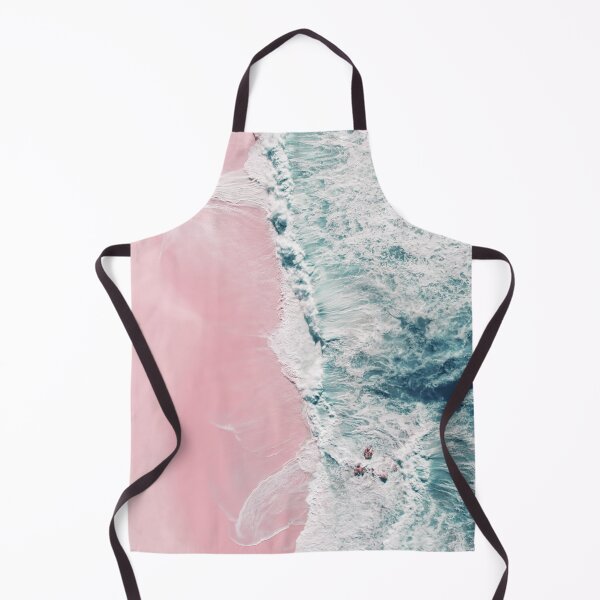 Item preview, Sea of Love - Pink Sandy Beach - Ocean Sea Crashing Waves photography by Ingrid Beddoes designed and sold by Ingrid Beddoes Photography.
