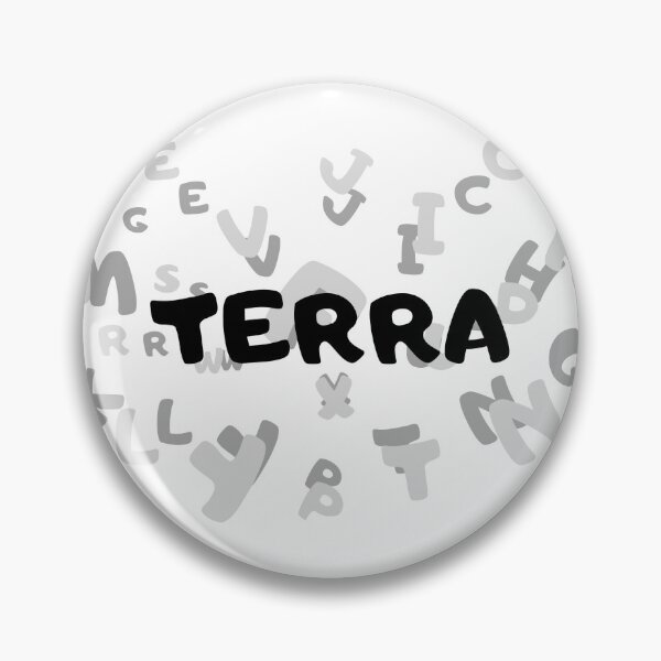 Artikelvorschau, Der Name Terra entworfen und verkauft von Initial-Inlook.