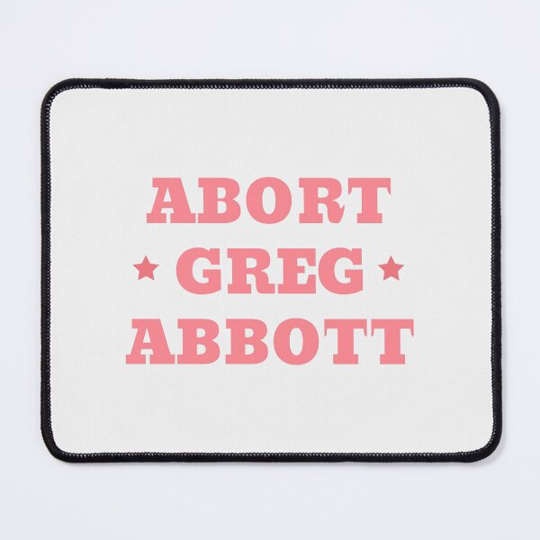 Item preview, ABORT GREG ABBOTT with stars, classic t-shirt| Perfect Gift designed and sold by susajani.
