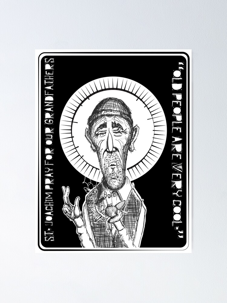 "St. Joachim Patron Saint of Grandfathers" Poster for Sale by ARTyckman