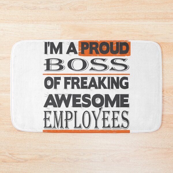 Item preview, I Am A Proud Boss Of Freaking Awesome Employees Vintage Retro   designed and sold by HStudioPrints.