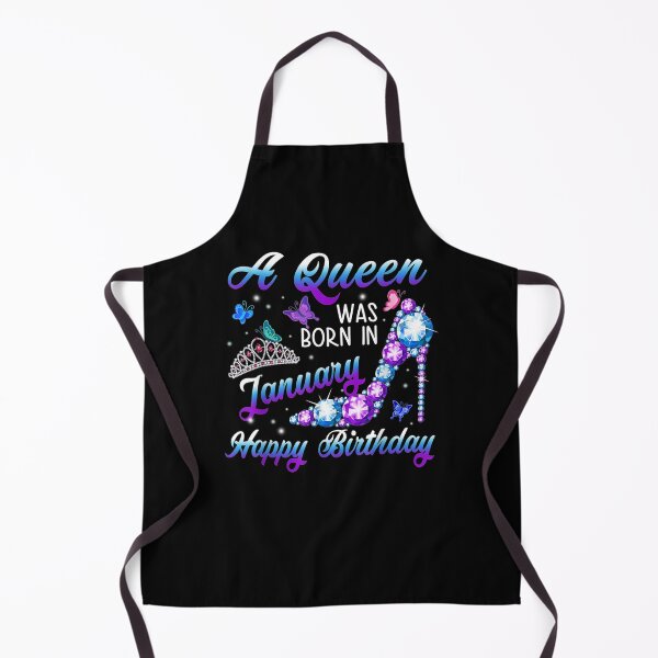 Item preview, Birthday A Queen Was Born In January Happy Birthday designed and sold by janetconnie8l.