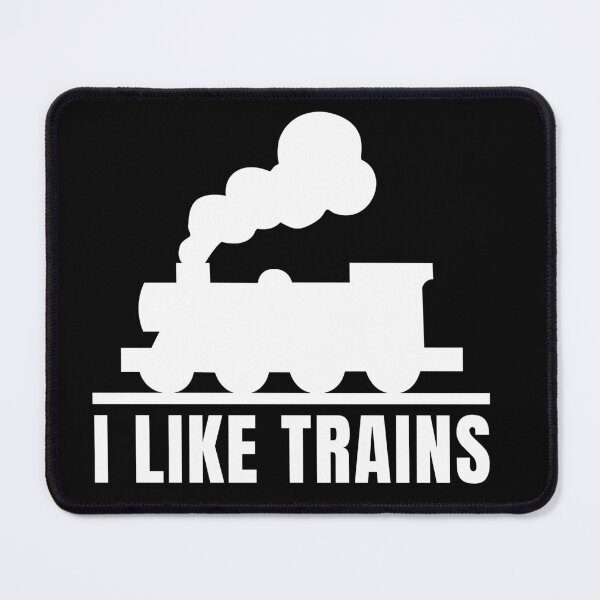 Item preview, I Like Trains Funny Design designed and sold by Viral-Style.