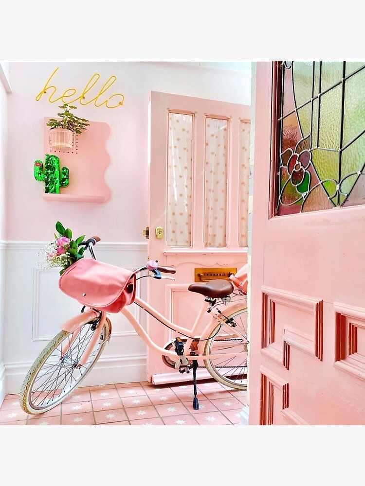 "Pastel Pink Home " Poster for Sale by FeelTune Redbubble