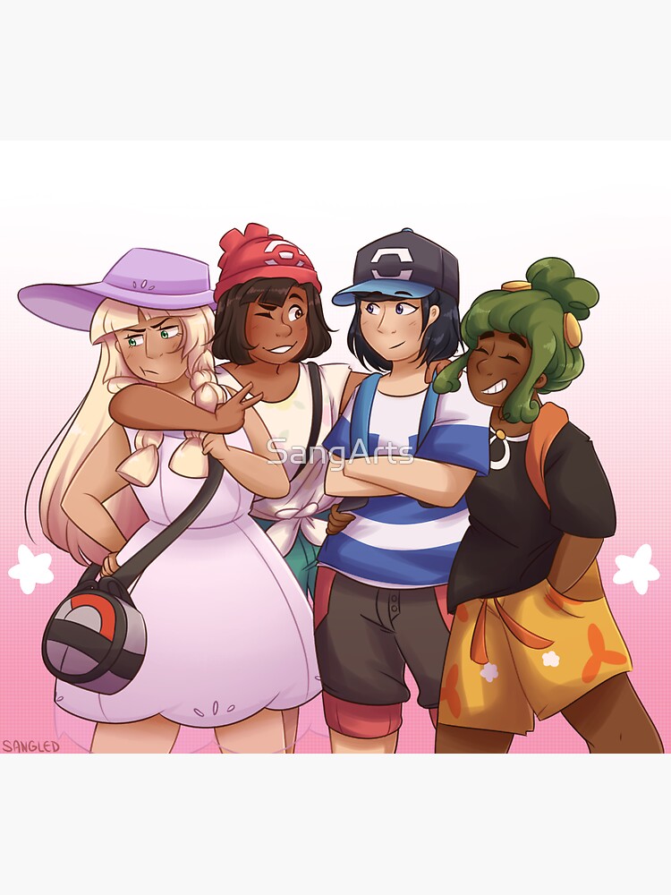 Poster Pokemon - Alola Partners  Wall Art, Gifts & Merchandise