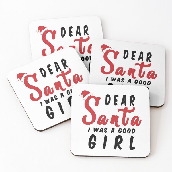 Item preview, Dear Santa i was a good girl Funny Christmas Gifts  designed and sold by Stenlula93.