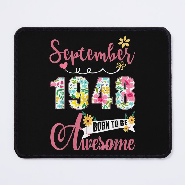 Item preview, 73rd Birthday Floral Gift Women Born September 1948 designed and sold by dianev79.