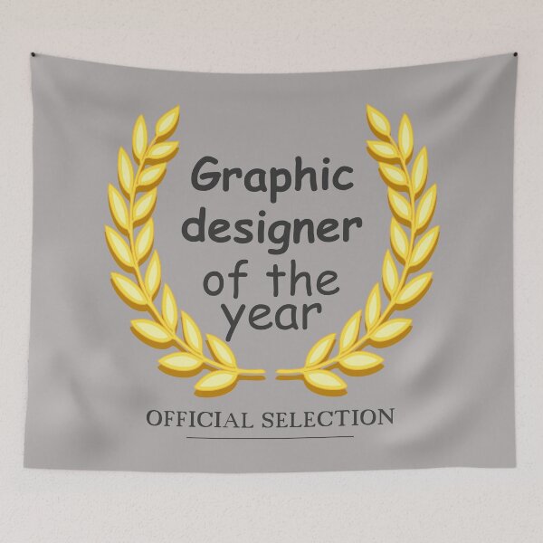 Item preview, Graphic designer of the year designed and sold by BRU Design.