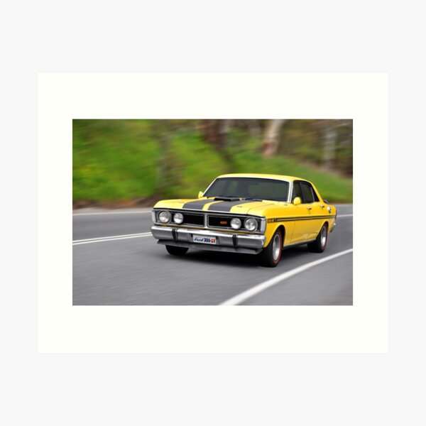 Item preview, Yellow Ford GT 351 designed and sold by Clintpix.