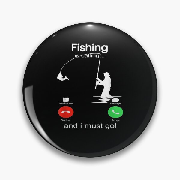 Item preview, Fishing Is Calling And I Must Go Funny Phone Screen Fishing  designed and sold by janetconnie8l.