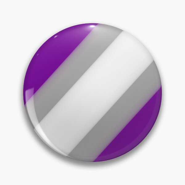 Item preview, Greysexual flag pin designed and sold by Perri Makenna.
