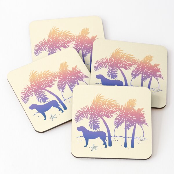 Item preview, Mastiff Ombre Beach Sunrise designed and sold by JannaSalak.