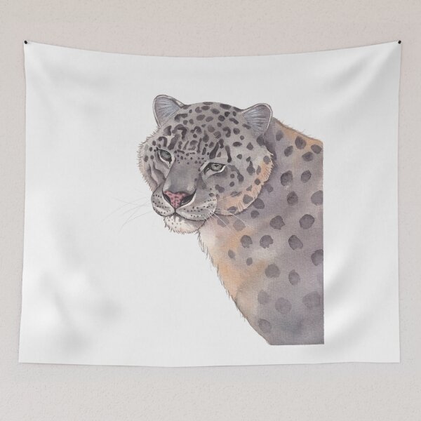 Item preview, Snow leopard designed and sold by Kaoryn Chan.