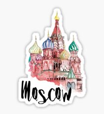 Moskau Sticker