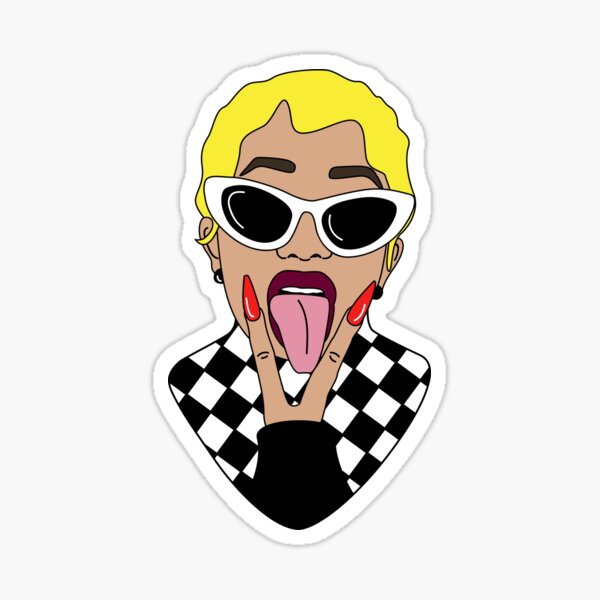 "Cardi B " Sticker For Sale By TheWaiter | Redbubble