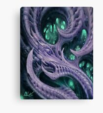 Purple Mech Canvas Print