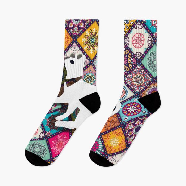 Item preview, Kawaii Adorable Cat with Abstract Pattern, Popoki 802 designed and sold by VinBasis.