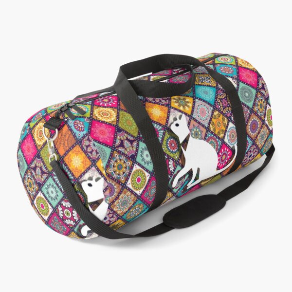Item preview, Kawaii Adorable Cat with Abstract Pattern, Popoki 802 designed and sold by VinBasis.