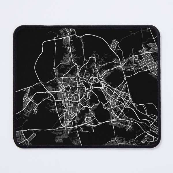 Item preview, Mecca City Map of Saudi Arabia - Full Moon designed and sold by deMAP.
