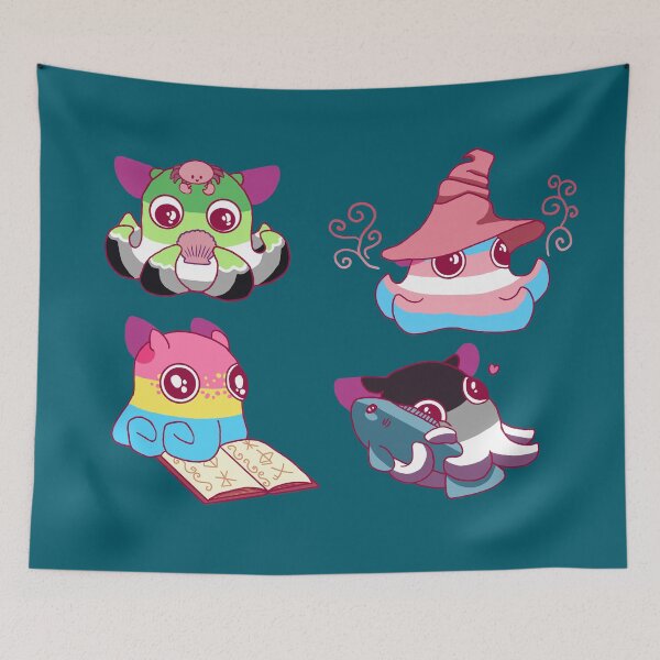 Item preview, Another pride dumbo octopus collection designed and sold by Lobobird.