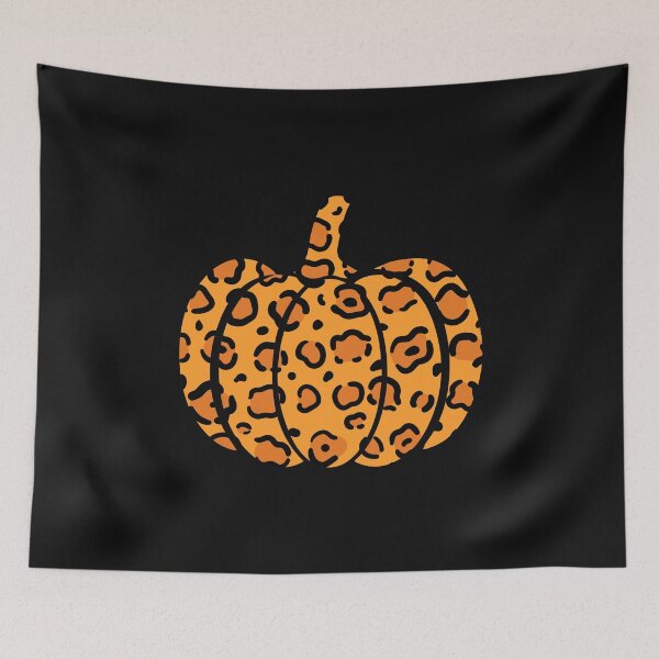 Item preview, pumpkin leopard pattern designed and sold by Ashi17.
