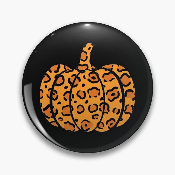 Item preview, pumpkin leopard pattern designed and sold by Ashi17.