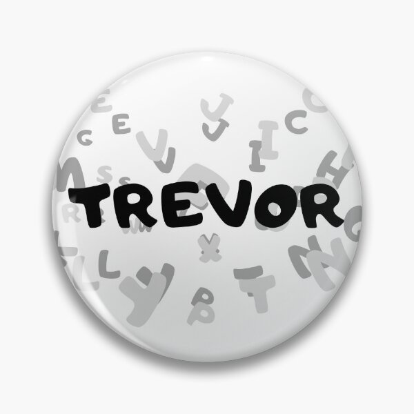 Artikelvorschau, Der Name Trevor entworfen und verkauft von Initial-Inlook.