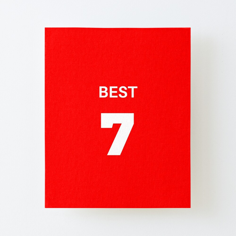 George Best Jersey 7 - Man U Shirt Art Board Print for Sale by