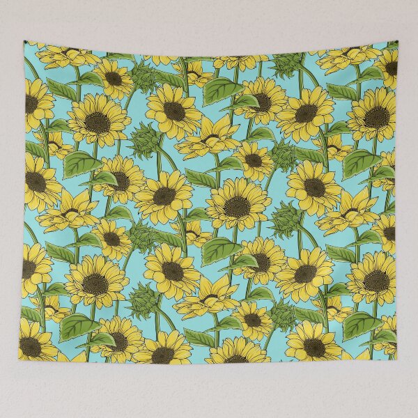 Item preview, Sunflowers Pattern designed and sold by Ayesha Saleem.