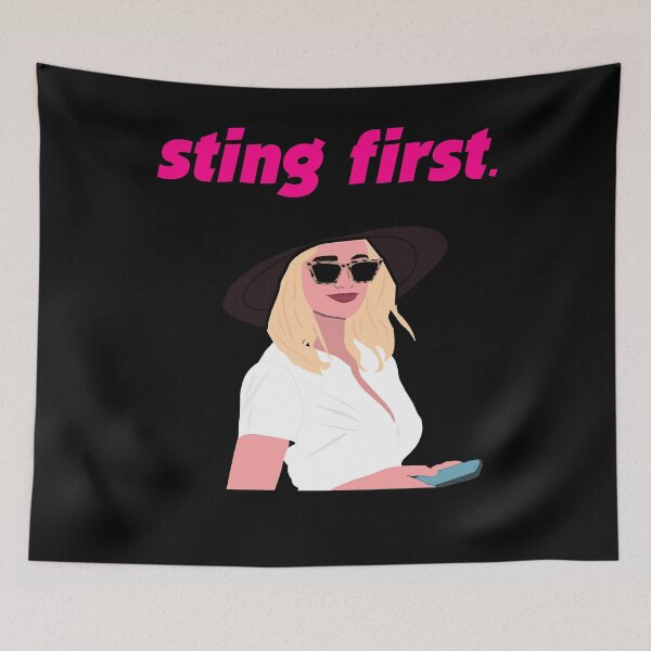Item preview, Womens Girl Georgia Miller Sting Firstfan Tee Retro Aesthetic designed and sold by GunnarCarter29.