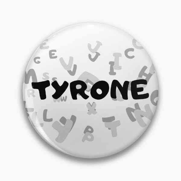 Artikelvorschau, Der Name Tyrone entworfen und verkauft von Initial-Inlook.