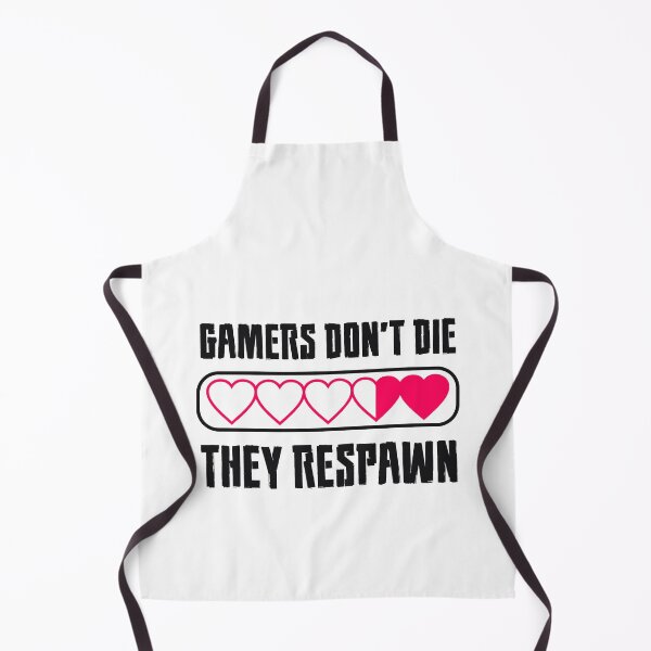 Item preview, Gamers Don't Die They Respawn designed and sold by ScriptMan.