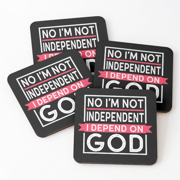 Item preview, I Depend on God designed and sold by lapaz.