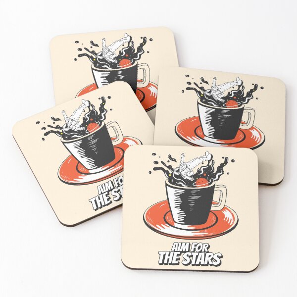 Item preview, Aim for the Stars, Motivation, designed and sold by LostTraveller.