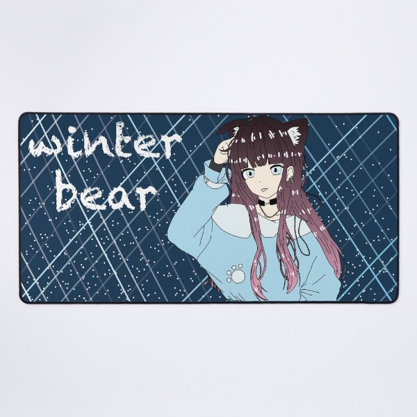 Item preview, Winter Bear Anime Girl designed and sold by STUDIO-72.